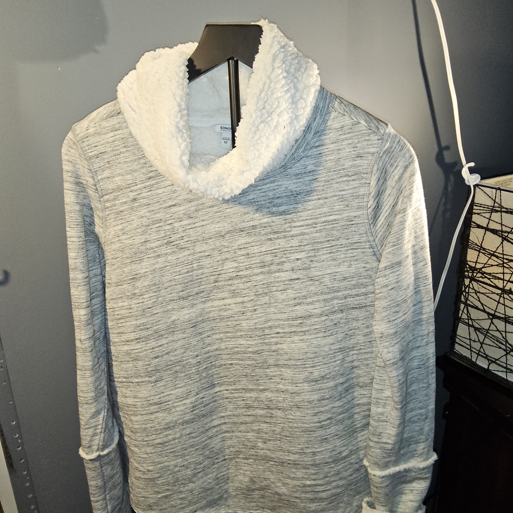 Sonoma Cream Sherpa Pullover